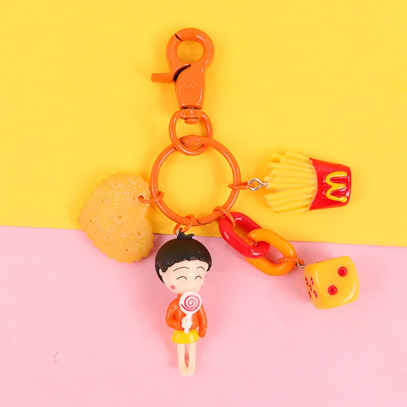 Новинка 2019 IVYYE 1 шт. Chi bi Maruko аниме брелок для ключей ПВХ Рисунок милые игрушки