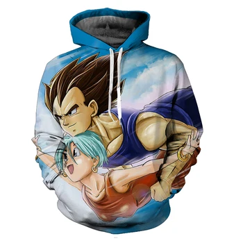 

Dragon Ball Z Hoodies 3d Hoodies Pullovers Sweatshirts Anime Funny Cartoon Sweatshirt 2018 New Design