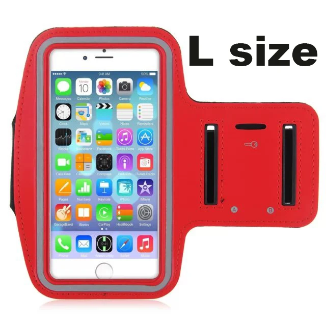Для huawei P20 Pro P20 P Smart Y6 P8 P9 Lite мини спортивный чехол на руку кожаные чехлы для телефона беговые сумки для бега наручный ремень - Цвет: red