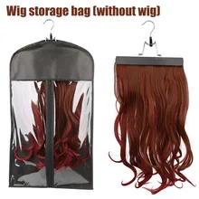 Портативный для наращивания волос носитель хранения пыленепроницаемый мешок парик висячий мешок с вешалкой YU-Home