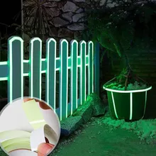 Флуоресцентная светится в темноте светящаяся наклейка для стены самоклеящаяся лента светится в темноте безопасная сценическая наклейка домашний декор наклейка