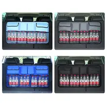 Oxford Fabric Auto Vehicles Van Car Backseat Trunk Car Trunk Hanging Storage Bags Food Bottle Multi-Use Tools Organiser Mesh Bag
