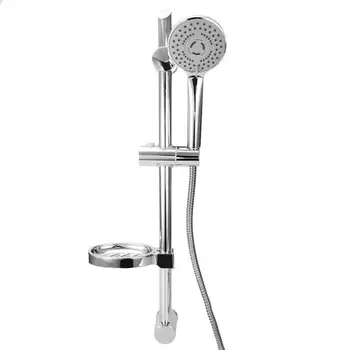 

G1/2'' Wall Mount Shower Head Sprayer Set Rainfall Handheld Shower Head Hose Lift with Soap Case regadera para ducha