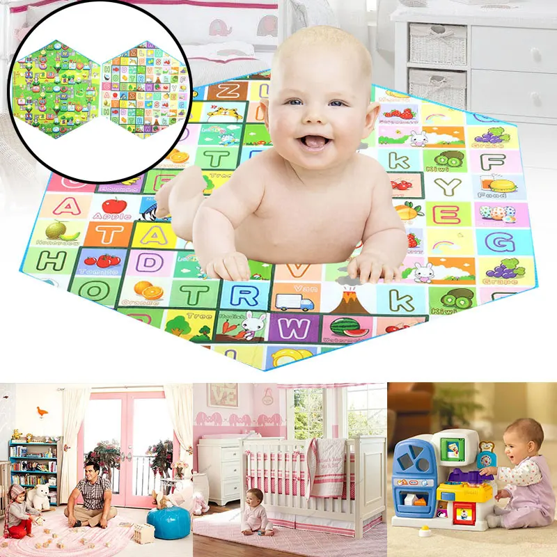 2019 Fashion Hexagonal Game Rug Multicolor Play Baby Floor Mats for Carpet Drop Shipping | Игрушки и хобби