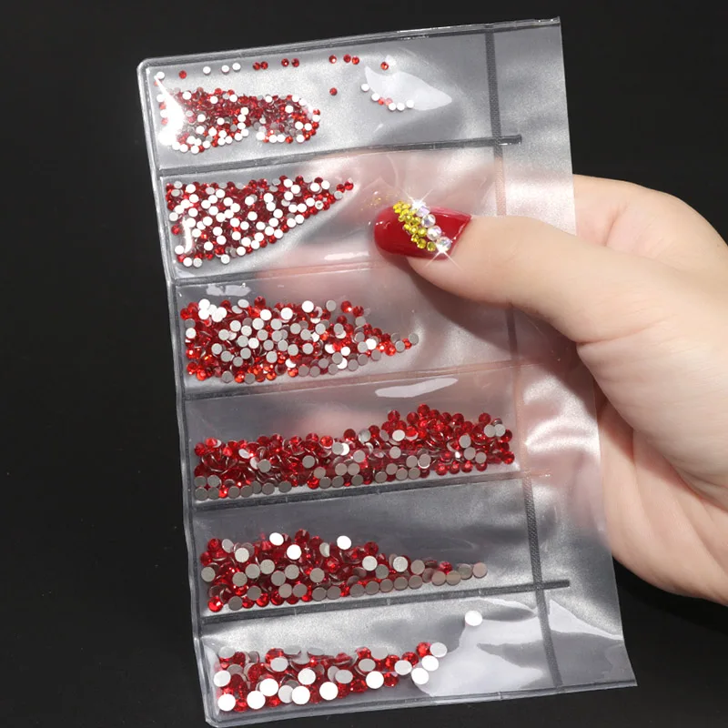 Кристаллы для ногтей OSHIONER разных размеров, Стразы для ногтей, Стразы для ногтей, 3D украшения, драгоценные камни