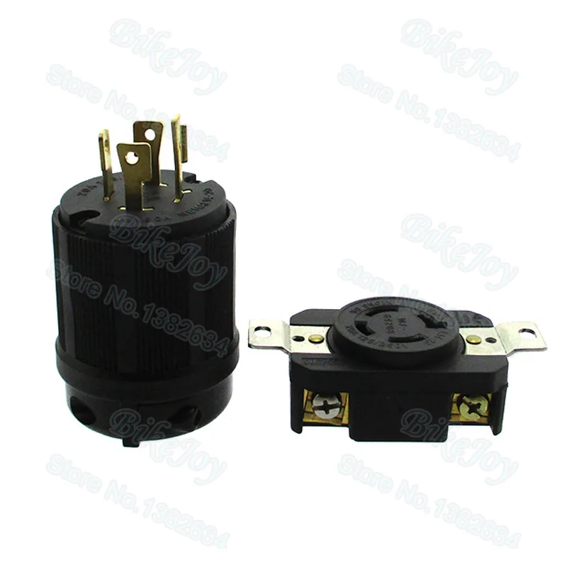 20amp 125 250v Generator 4 Prong Receptacle Twist Lock