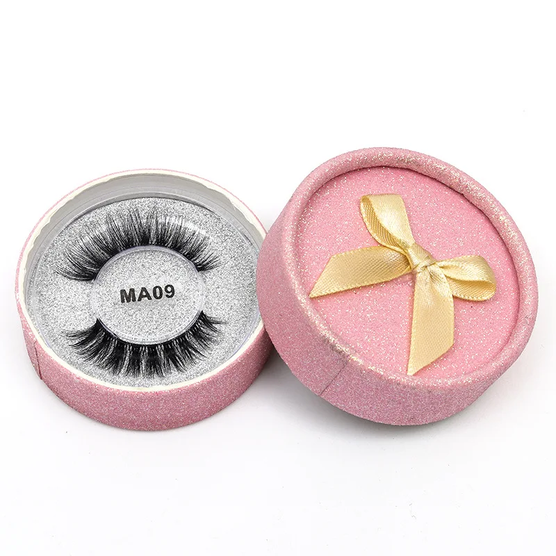 US $243.00 Free DHL 100pairs Eyelashes Transparent Band Lashes Handmade Mink Eyelashes Invisible Band Eye Lashes Makeup Maquiagem