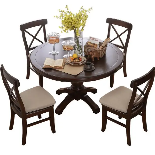 Best Quality Pliante Langer A Manger Moderne Esstisch Juego De Eettafel Kitchen Wooden Round Bureau Mesa Comedor Desk Tablo Dining Room Table Best Quality Pliante Langer A Manger Moderne Esstisch Juego De Eettafel Kitchen Wooden Round Bureau Mesa Comedor Desk Tablo Dining Room Table