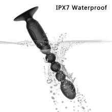 Masturbation Anal Beads Plug Prostate Massager Suction Anal Dildo Unisex Sex Toys for Men Male Remote Anus Vibrator Butt Plug