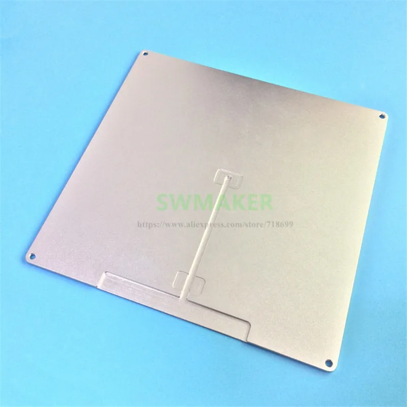 Запчасти для 3D принтера SWMAKER Reprap Prusa i3 анодированная алюминиевая опорная пластина