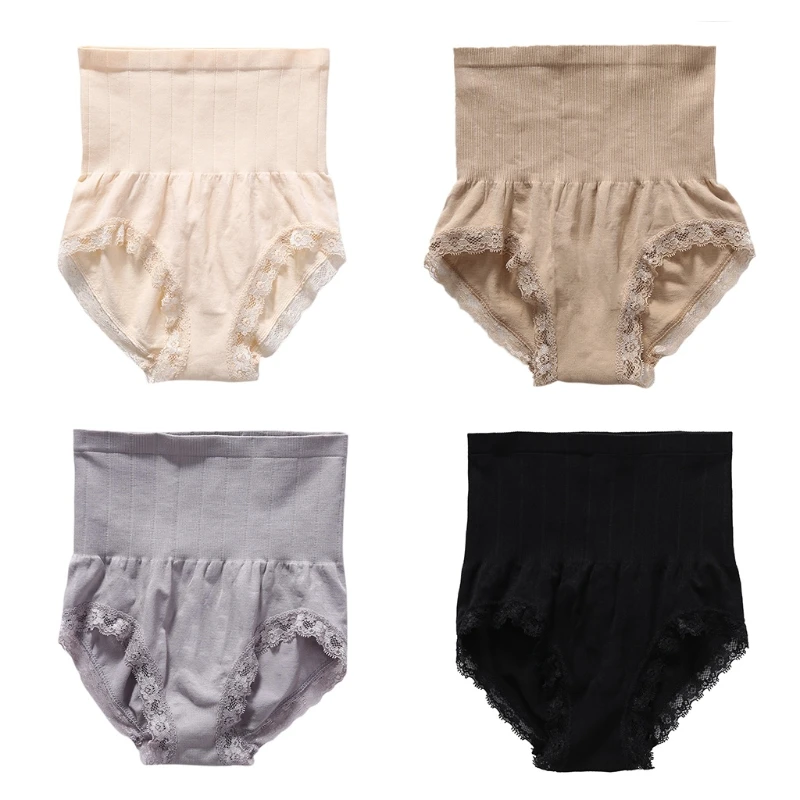 1 Pc Women Postpartum High Waist Panties Maternal Underwear Tummy