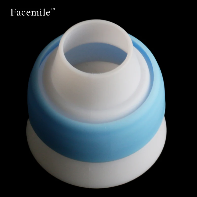 

1PCS Plastic Nozzle Converter Squeeze Flower Fondant Cake Dessert Decorator Icing Piping Nozzle Converter for Russian Tips Gift