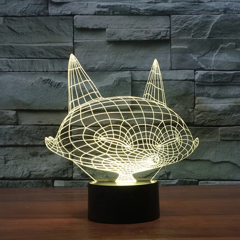 buy Foreign Trade Usb 3D Lamp New Led Creative Gifts Colorful Touch Night Lamp Manufacturer Novelty Usb Led Night Light