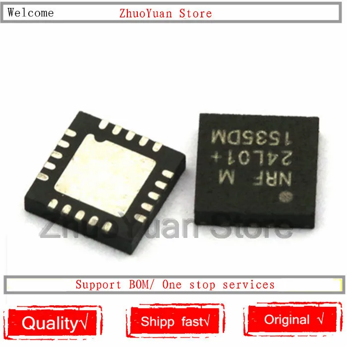 5 шт./лот новый оригинальный NRF24L01 + 24L01 NRF24L01P 2 4G Беспроводная радиочастотная