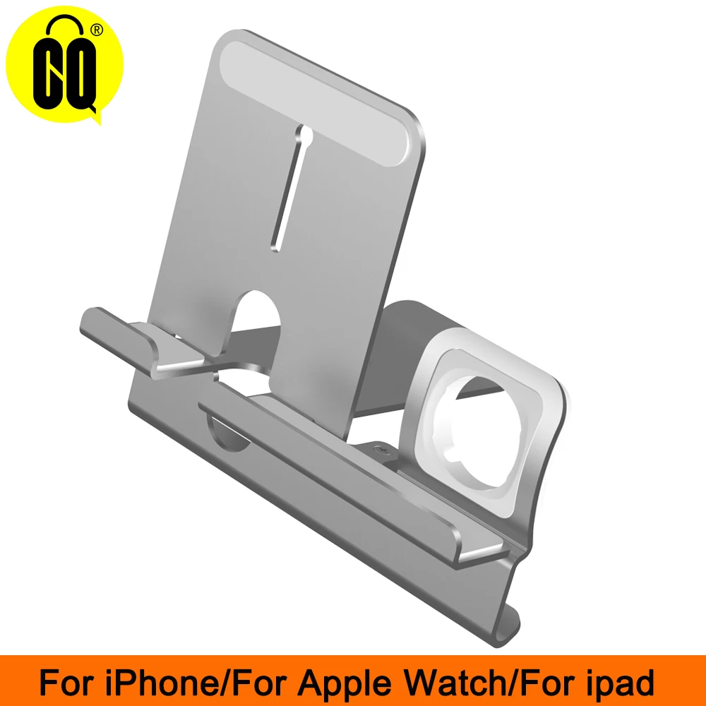 Изысканная настольная зарядная док станция для iPhone X/XR/7/6/5/SE/8 подставка Apple Watch