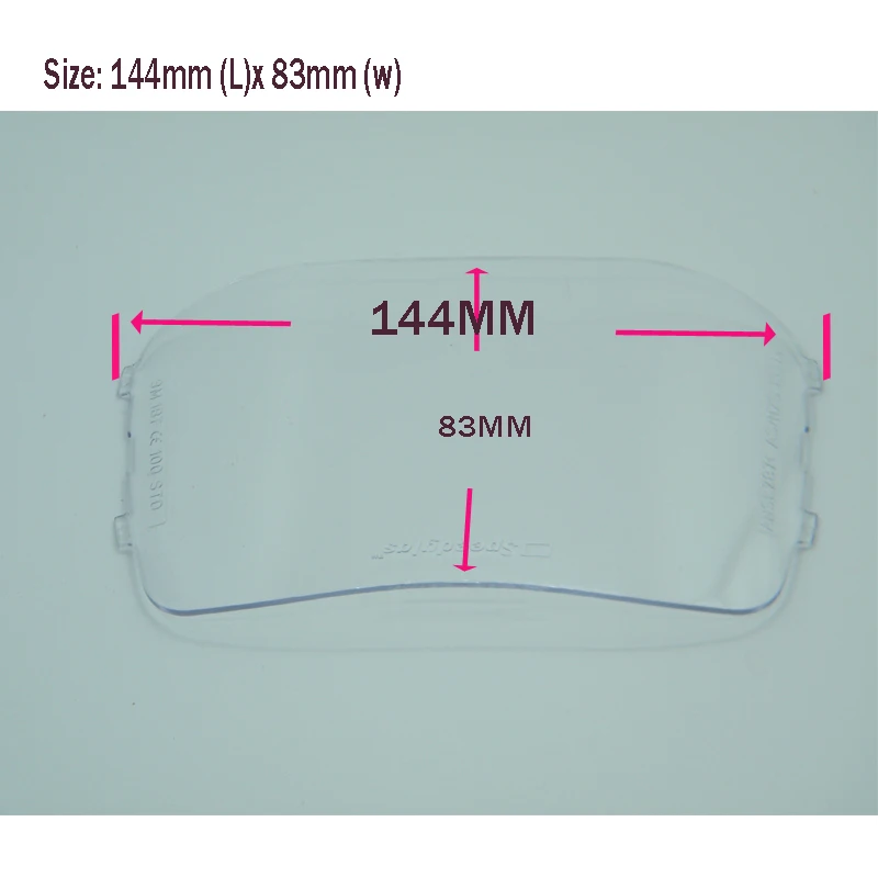 

Welding Lens Protective Plate Helmet 20pcs/lot Orginal Speedglas 100V 3M STD Plastic Plates Mask anti Sparkle Splash Protector