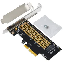 SSD к PCI Express 4X карты расширения m.2 M адаптер ключ карты Компьютерные аксессуары SD998