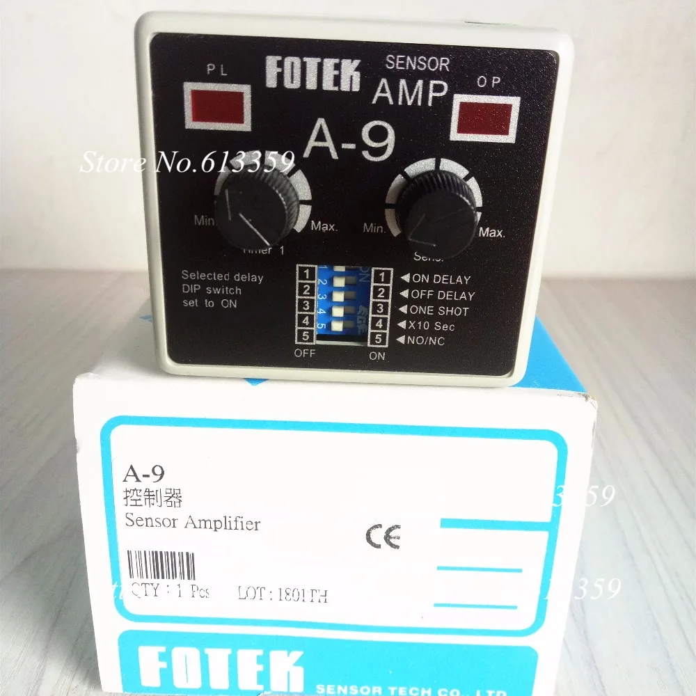 A 9 FOTEK Sensor Amplifier Controller 100 New & Original AMPLIFIER