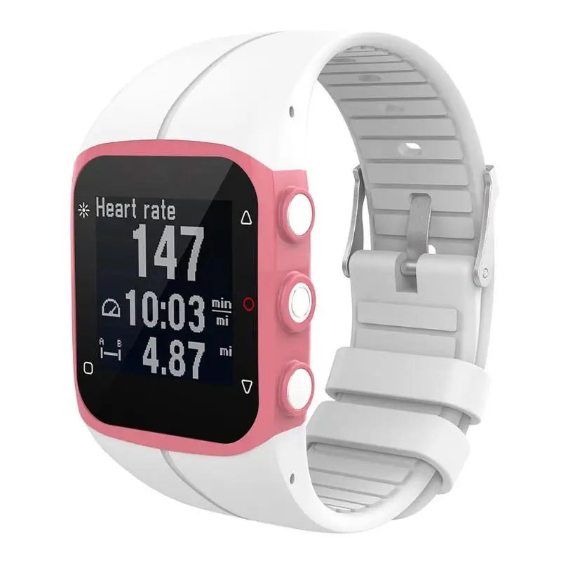 Смарт часы силиконовый ремешок Ремешок Замена для Polar M430/M400 часов GPS бег