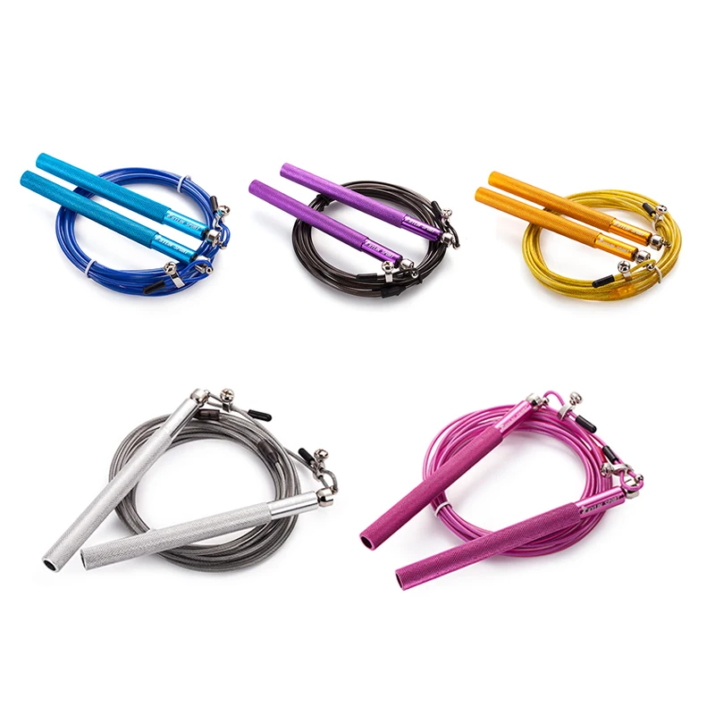 

3M Jump Skipping Ropes Cable Steel Adjustable Fast Speed ABS Handle Jump Ropes Training Boxing Sports Fitness Exercises