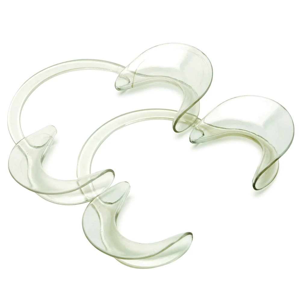 

40 pcs Dental Cheek Retractor for Watch Ya Mouth/Speak Out Game C-SHAPE Adult Teeth Whitening Intraoral Cheek Lip Retractor