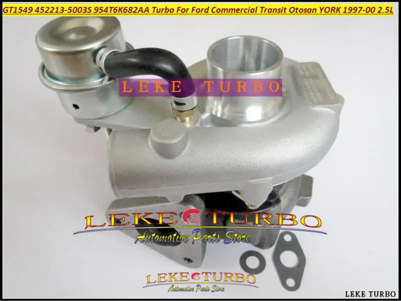 GT1549 452213-5003S 452213-0001 452213-0003 954T6K682AA Turbo Turbocharger For Ford Commercial Vehicle Transit van Otosan YORK 1997-00 2.5L TDI (6)