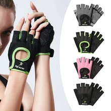 Cycling Gloves Gym Gloves Breathable Half Finger Gloves Anti-slip Riding Mitten Bike Gloves for Men Women