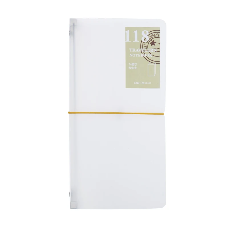 

ERAL Traveler's TN noetbook receiving clip. Folder of traveler's notebook. Removable replacement Activity diary.