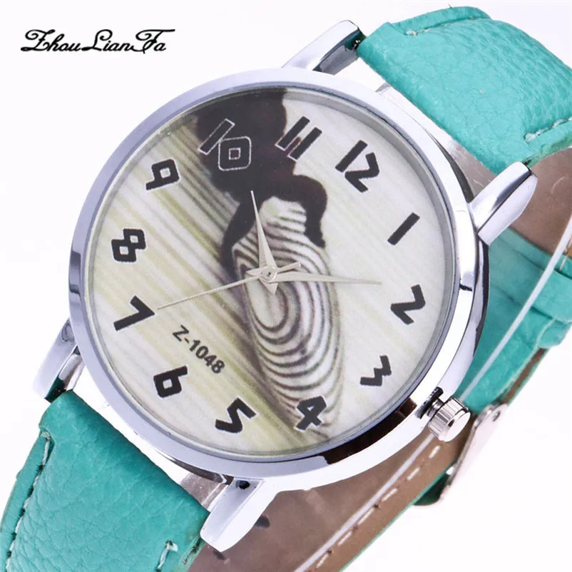 HOT!Newly Design Watch Women casual watches Leather band Alloy Quartz Analog Watches Clock Bracelet relogio feminino A20  (10)