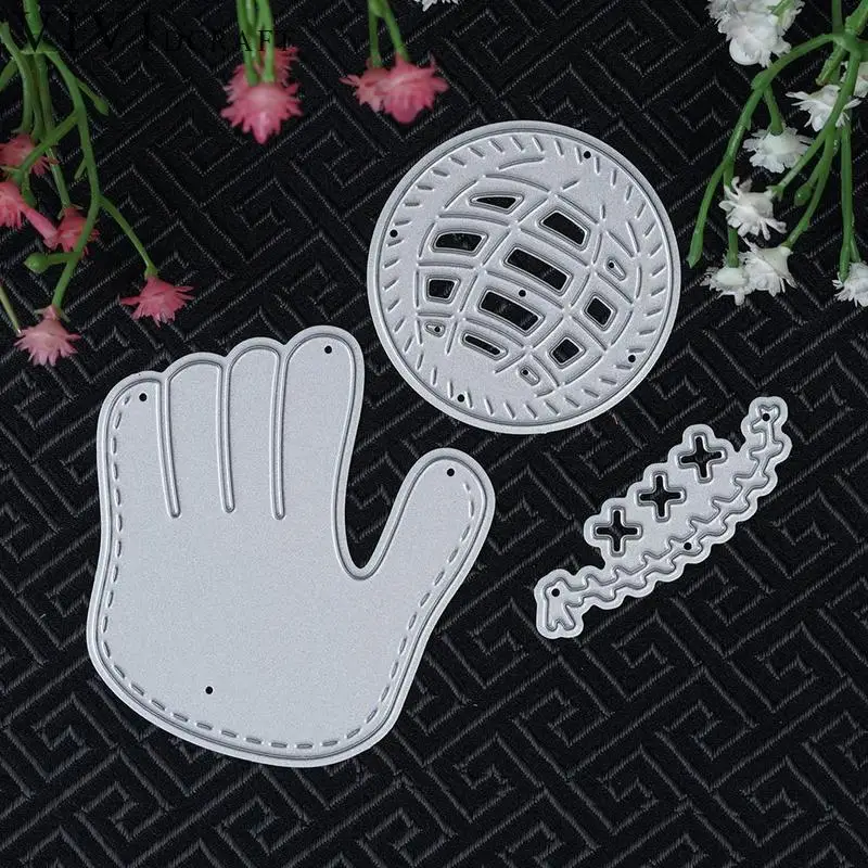 3pcs/set DIY Paper Cards Baseball Gloves Metal Cutting Dies Stencils for DIY Scrapbooking/photo Baseball Gloves Dies LQK5954 3pcs/set DIY Paper Cards Baseball Gloves Metal Cutting Dies Stencils for DIY Scrapbooking/photo Baseball Gloves Dies LQK5954