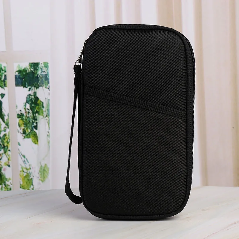 1 Pcs Ticket Passport Credit Card ID Document Organizer Holder Bag Purse Travel Pouch Case WML99