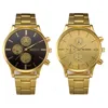 Luxury Brand Vintage Gold Wristwatch 2