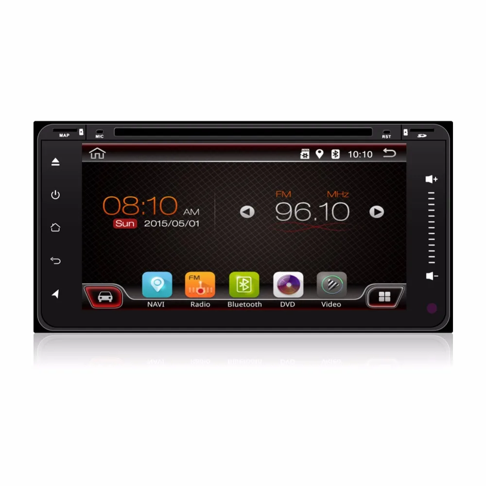 2 Din dvd-радио стерео видео плеер Android для Toyota 200*100 gps Hilux VIOS Camry corolla Прадо RAV4 Prado |