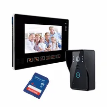 9″ Video Recording Doorbell Intercom System IR infrared 700TVL Door Camera Hands-free Talk Wired Connection