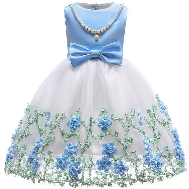 

Latest styles 3-12 year Kids girl Sweet embroidered Butterfly lace dress Princess for Girl baby Party Birthday Festive dress