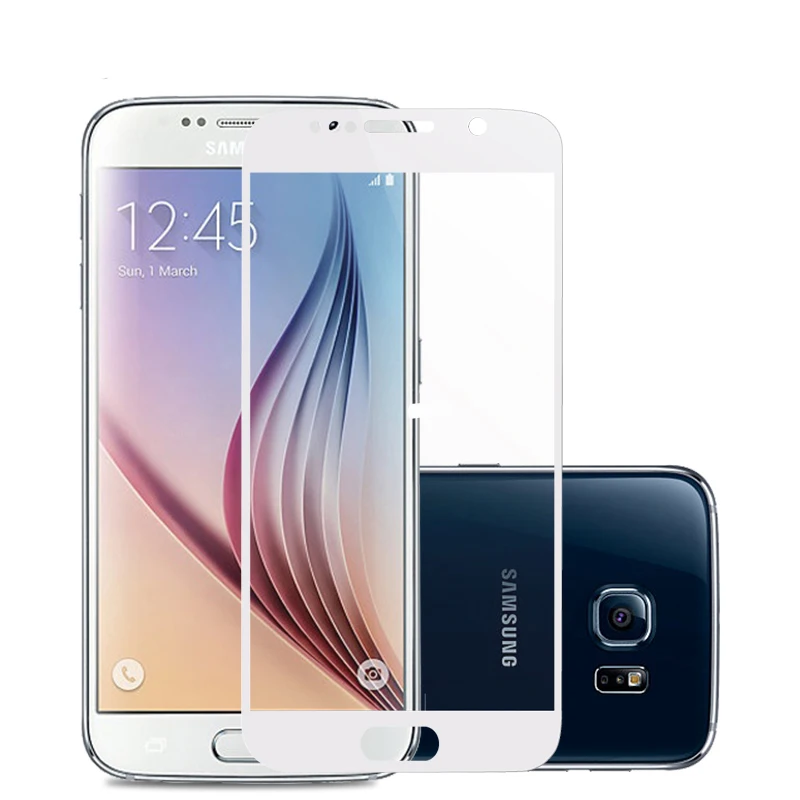 9 H полное покрытие закаленное Стекло для Samsung Galaxy S7 6 5 4 3 J3 5 7 A8 заполнении Экран протектор Закаленное Стекло фильм