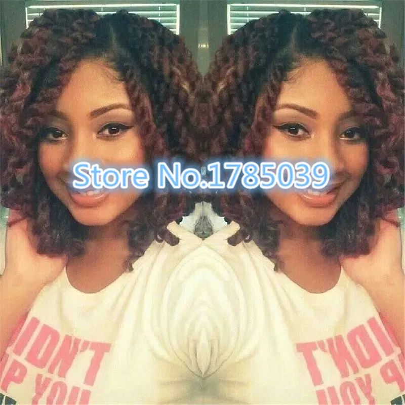Free Shipping 70g Pack 12 Havana Mambo Twist Crochet Braid Hair