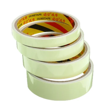 

Luminous Tape Self-adhesive Glow In The Dark Safety Stage Home Decorations Stricking Warning Tape 20/12/10/15mm x 3M/Roll