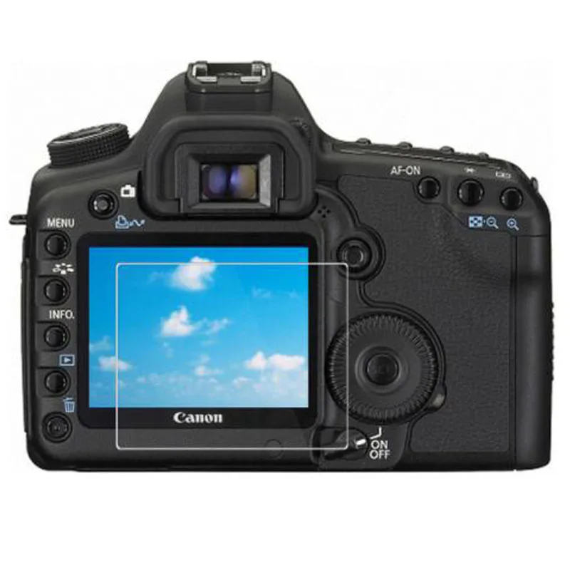 New Glass Optical Protector LCD Screen For Canon EOS 1D 1DS III Digital Camera 