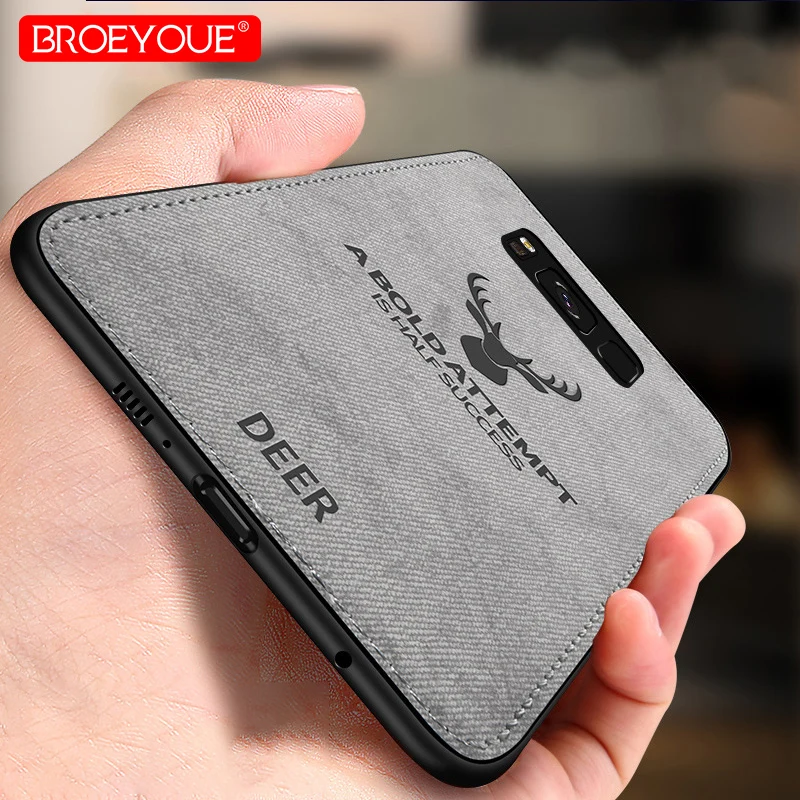 

Cloth Case For Samsung Galaxy Note 9 8 S8 S9 Plus S7 Edge Shockproof Case For Samsung A6 Plus 2018 J3 J5 J7 J4 J6 EU Fifted Case