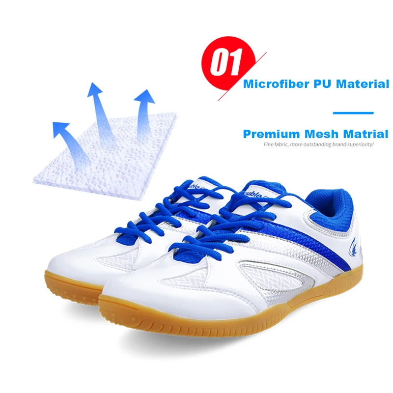 2018 New Double Fish Professional Men Women Non-slip Breathable Table Tennis Badminton Shoes Outdoor Sports Training Sneaker 2018 New Double Fish Professional Men Women Non-slip Breathable Table Tennis Badminton Shoes Outdoor Sports Training Sneaker