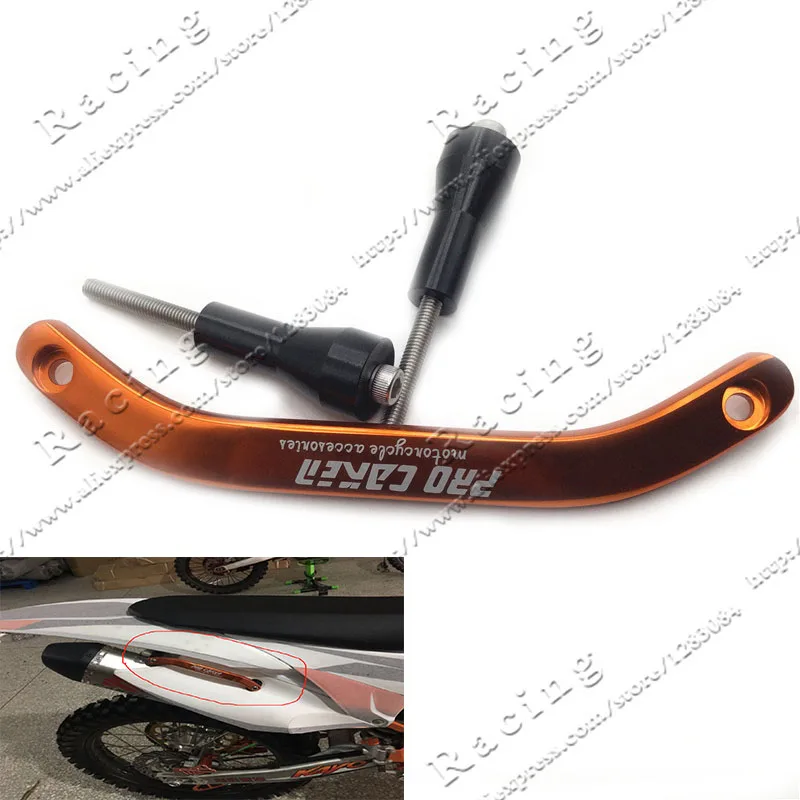 CNC Rear passenger grab rail Handle for KTM SX SXF EXC EXCF XC XCW 125 250 150 350 450 500
