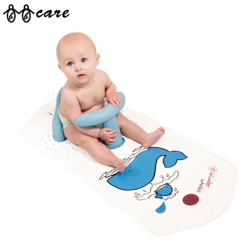 Bebe Securite Siege De Bain Avec Extra Long Non Slip Tapis De Bain Aliexpress