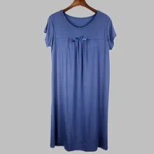 Summer Women Sleepwear Night Dress Female Nightgowns Casual Home Clothes Nightshirts For Ladies Pink Girls Sleepshirts E0445