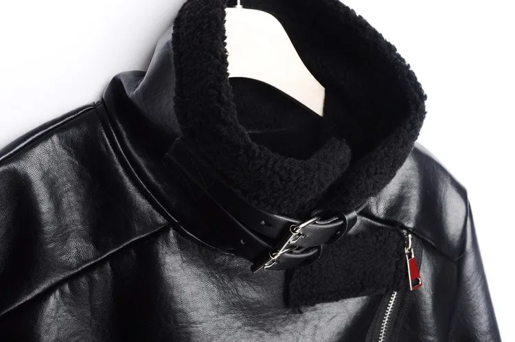 Кожаное пальто модное плотное Горячее предложение PU кожаное пальто для женщин осень и зима стиль кожаные куртки для женщин WLL0318