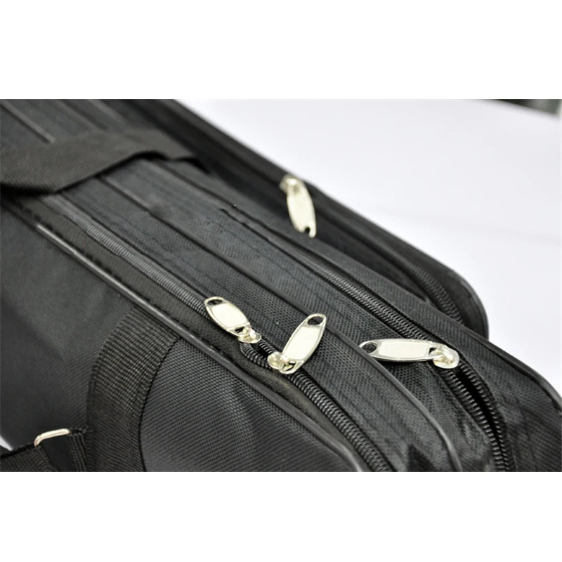 High Quality Oxford Cloth Fishing Bag 70cm Double Layer Fishing Rod Bag with Side Zipper Bag for Fishing Accessories (5)