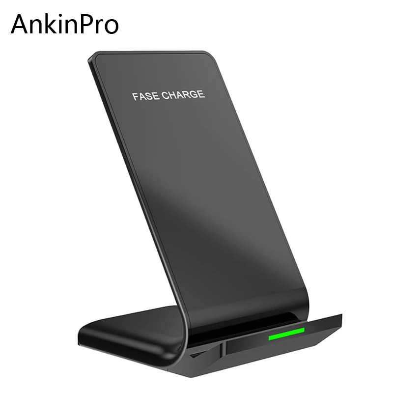 

AnkinPro QI Wireless Charger Stand Fast Charging for iPhone 7.5W 8 XS X Samsung XiaoMi 9V/1.67A Mobile Phone Universal