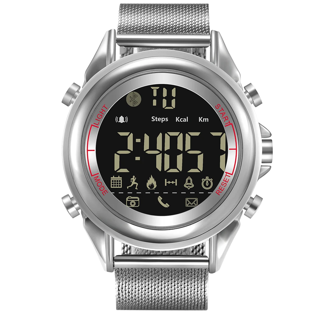 

JeiSo New Digital Smart Watch Support Bluetooth and Remote Camera, Message and Call remind