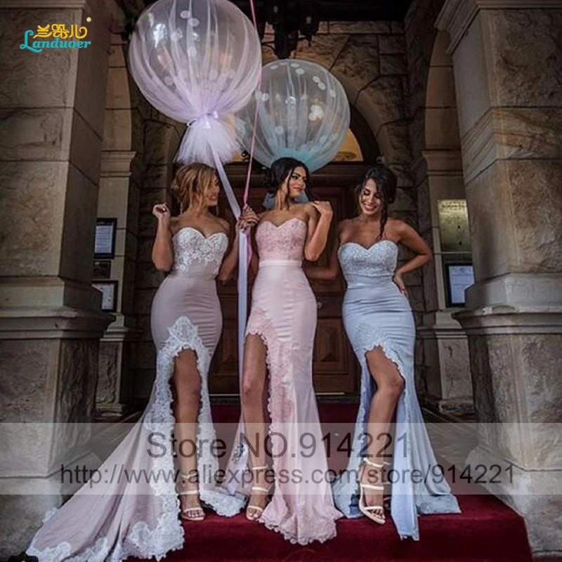 vestido dama de honra aliexpress