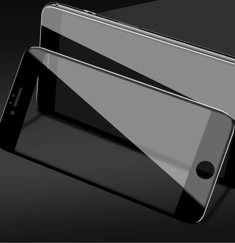 5D полное покрытие из закаленного стекла для iPhone 7 8 6 6 S 5 5S Защитная пленка для экрана для iPhone Xr X 10 8 7 Plus защитное стекло